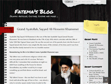 Tablet Screenshot of fatema.hassanally.net